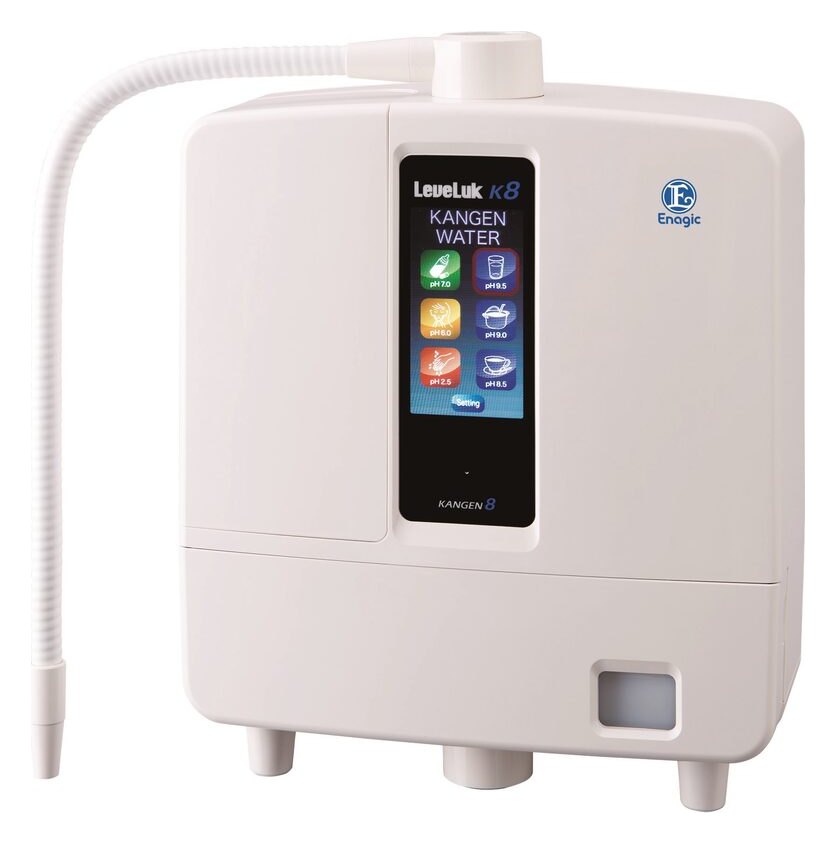 Productfoto van de Leveluk K8 waterionisator